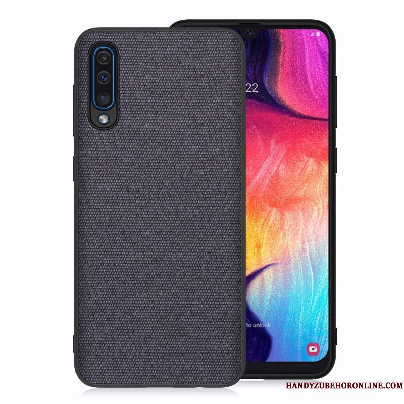 Hoesje Samsung Galaxy A50 Roodtelefoon, Hoes Samsung Galaxy A50 Doek