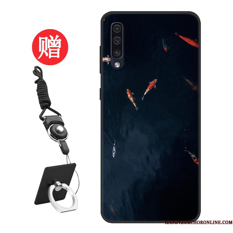 Hoesje Samsung Galaxy A50 Siliconen Trend Tempereren, Hoes Samsung Galaxy A50 Zacht Pas Lovers