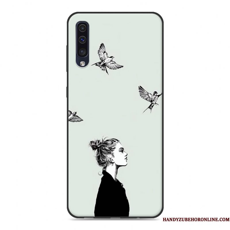 Hoesje Samsung Galaxy A50 Zacht Lovers Trend, Hoes Samsung Galaxy A50 Scheppend Nieuw Persoonlijk