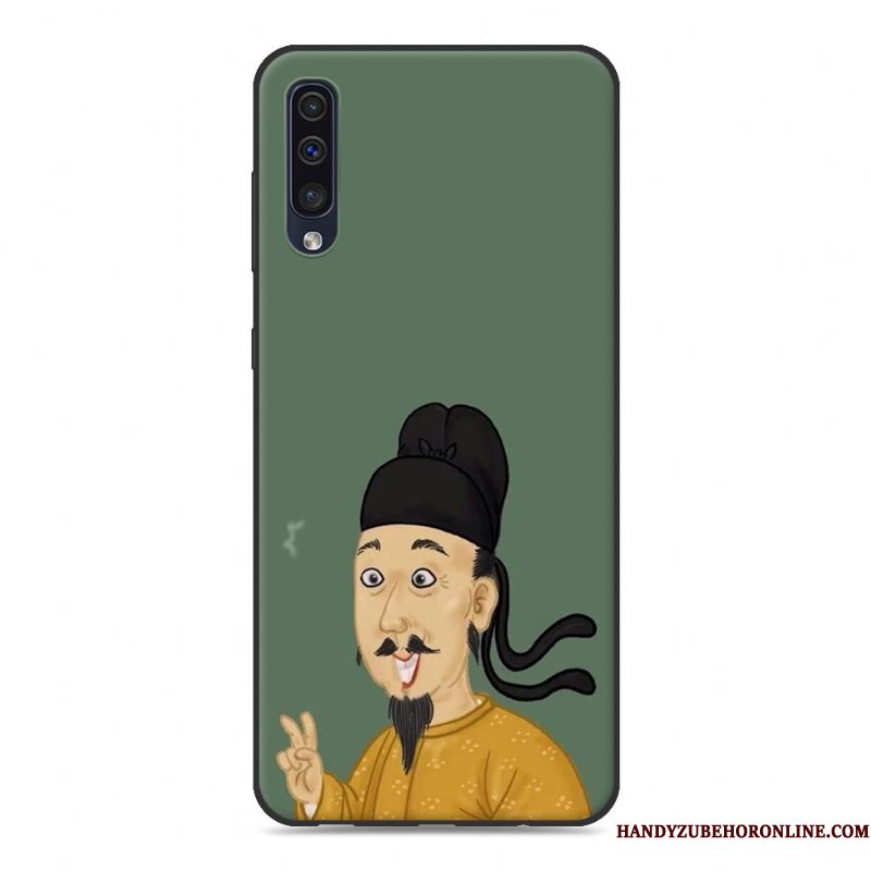 Hoesje Samsung Galaxy A50 Zacht Lovers Trend, Hoes Samsung Galaxy A50 Scheppend Nieuw Persoonlijk