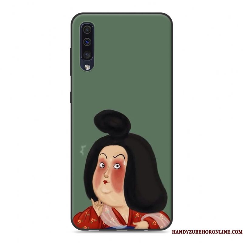 Hoesje Samsung Galaxy A50 Zacht Lovers Trend, Hoes Samsung Galaxy A50 Scheppend Nieuw Persoonlijk