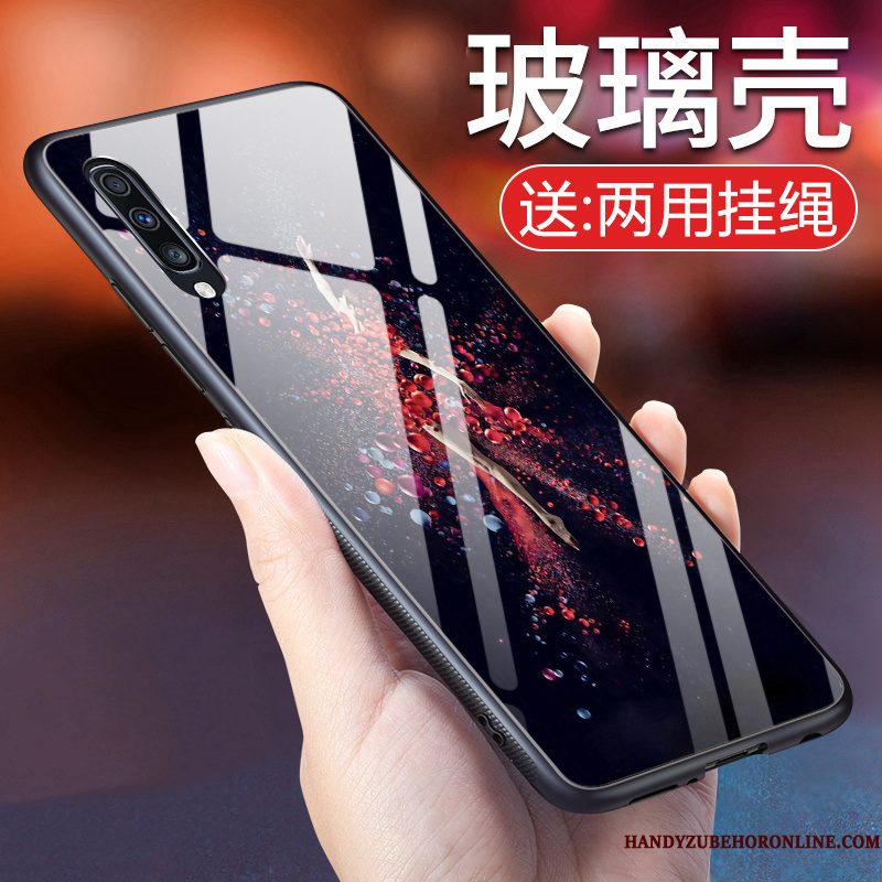 Hoesje Samsung Galaxy A50 Zacht Persoonlijk Trendy Merk, Hoes Samsung Galaxy A50 Siliconen Telefoon Glas