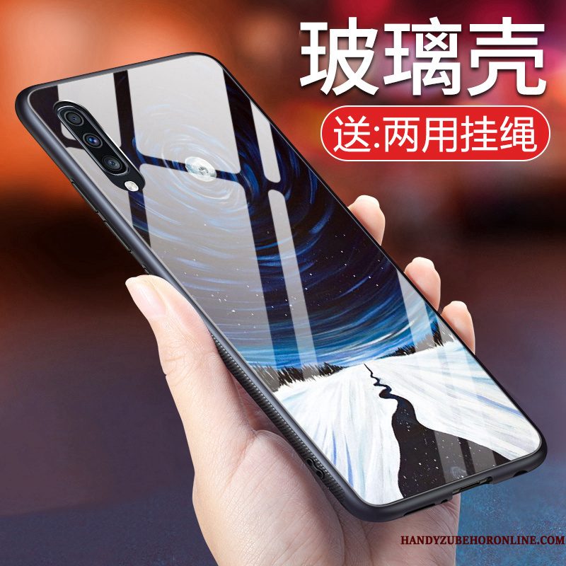 Hoesje Samsung Galaxy A50 Zacht Persoonlijk Trendy Merk, Hoes Samsung Galaxy A50 Siliconen Telefoon Glas