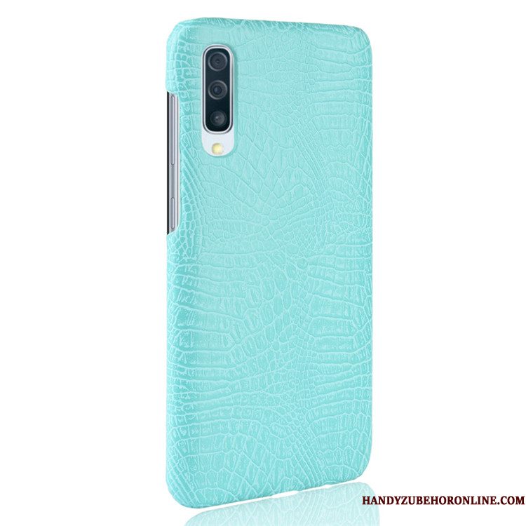 Hoesje Samsung Galaxy A50 Zakken Blauw Hard, Hoes Samsung Galaxy A50 Bescherming Telefoon Kwaliteit