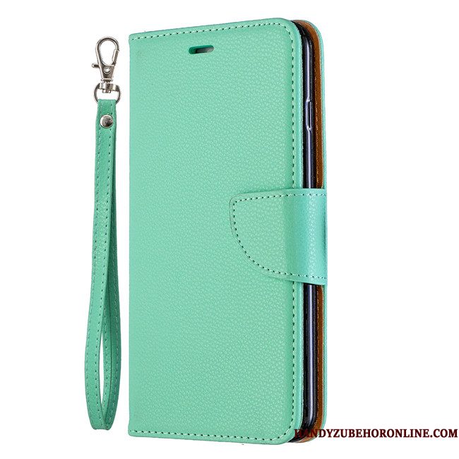 Hoesje Samsung Galaxy A50s Folio Telefoon Rood, Hoes Samsung Galaxy A50s Zakken Anti-fall