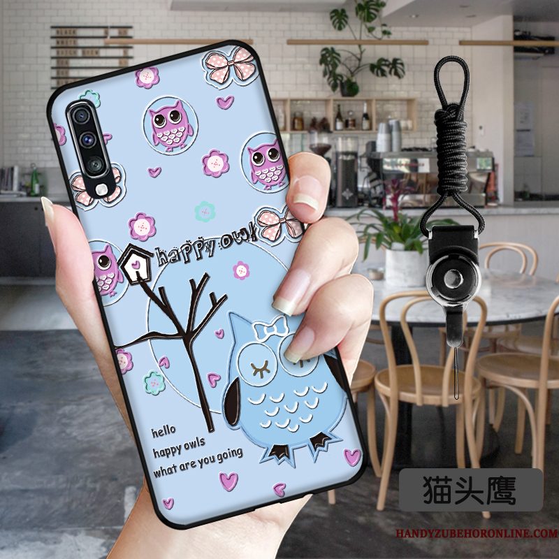 Hoesje Samsung Galaxy A50s Scheppend Anti-fall Leeuw, Hoes Samsung Galaxy A50s Zakken Telefoon Trend