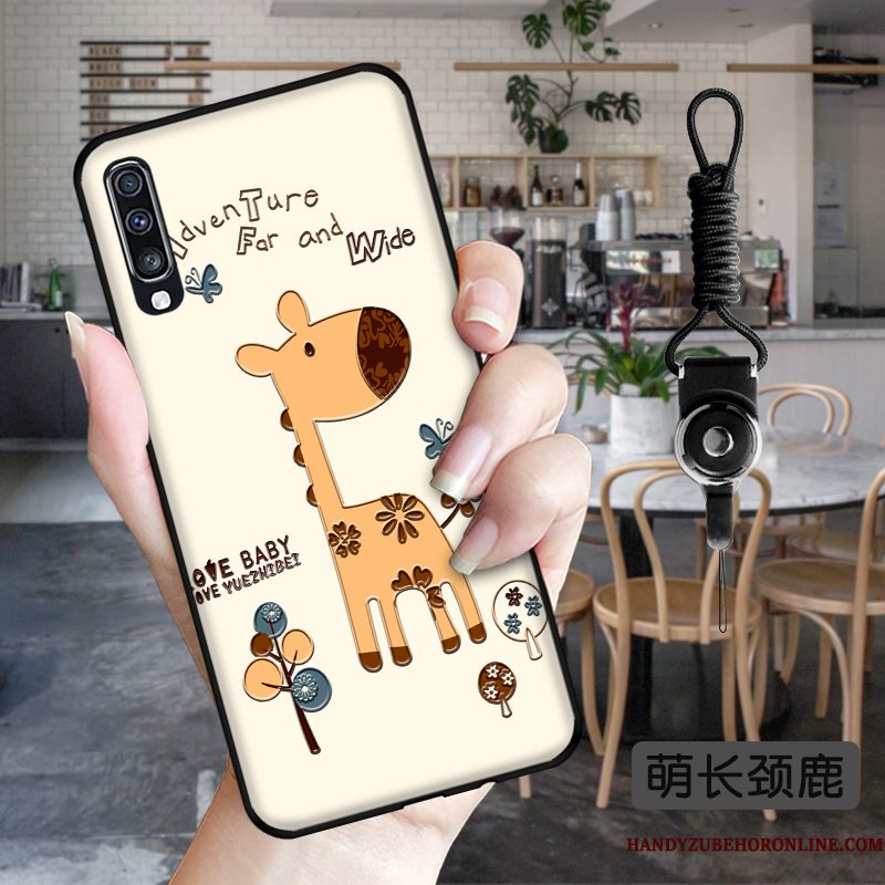 Hoesje Samsung Galaxy A50s Scheppend Anti-fall Leeuw, Hoes Samsung Galaxy A50s Zakken Telefoon Trend