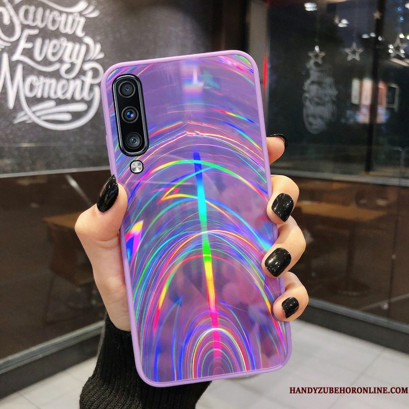 Hoesje Samsung Galaxy A50s Siliconen Net Red Lovers, Hoes Samsung Galaxy A50s Spotprent Telefoon Hard