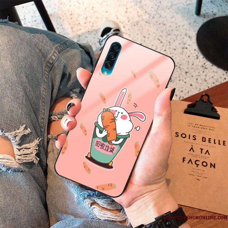 Hoesje Samsung Galaxy A50s Zacht Glas Trend, Hoes Samsung Galaxy A50s Zakken Persoonlijk Mooie