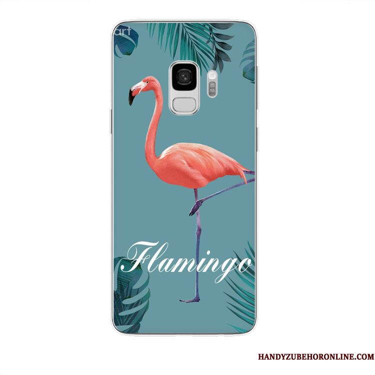 Hoesje Samsung Galaxy A6 Reliëf Vers Vogel, Hoes Samsung Galaxy A6 Bescherming Lovers Blauw