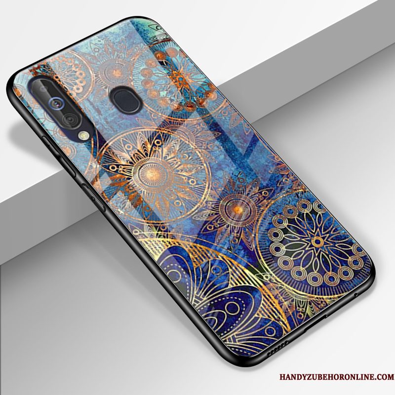 Hoesje Samsung Galaxy A60 Bescherming Telefoon Sterrenhemel, Hoes Samsung Galaxy A60 Anti-fall Glas