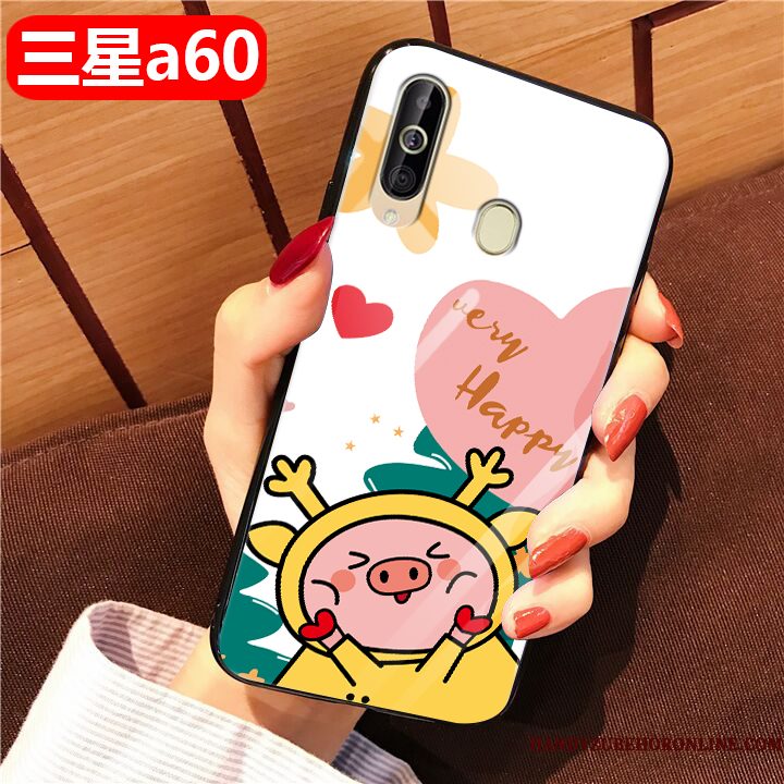 Hoesje Samsung Galaxy A60 Scheppend Hard Anti-fall, Hoes Samsung Galaxy A60 Spotprent Persoonlijktelefoon