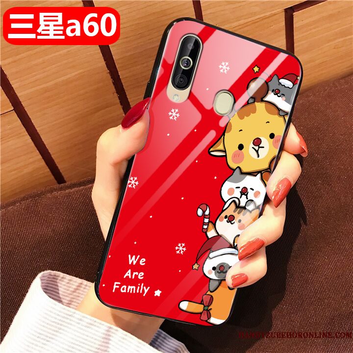 Hoesje Samsung Galaxy A60 Scheppend Hard Anti-fall, Hoes Samsung Galaxy A60 Spotprent Persoonlijktelefoon