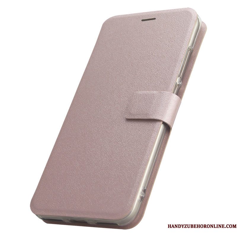 Hoesje Samsung Galaxy A60 Zacht Anti-fall Goud, Hoes Samsung Galaxy A60 Leer Telefoon Kleur