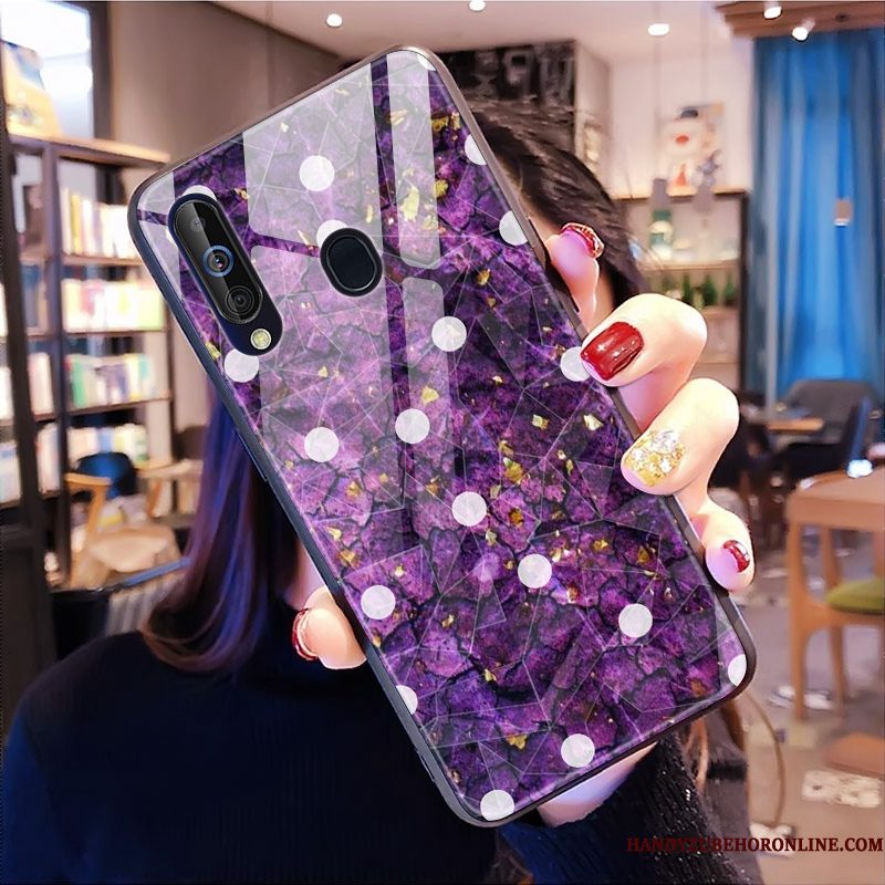 Hoesje Samsung Galaxy A60 Zacht Nieuw Ruit, Hoes Samsung Galaxy A60 Zwart Trendy Merk