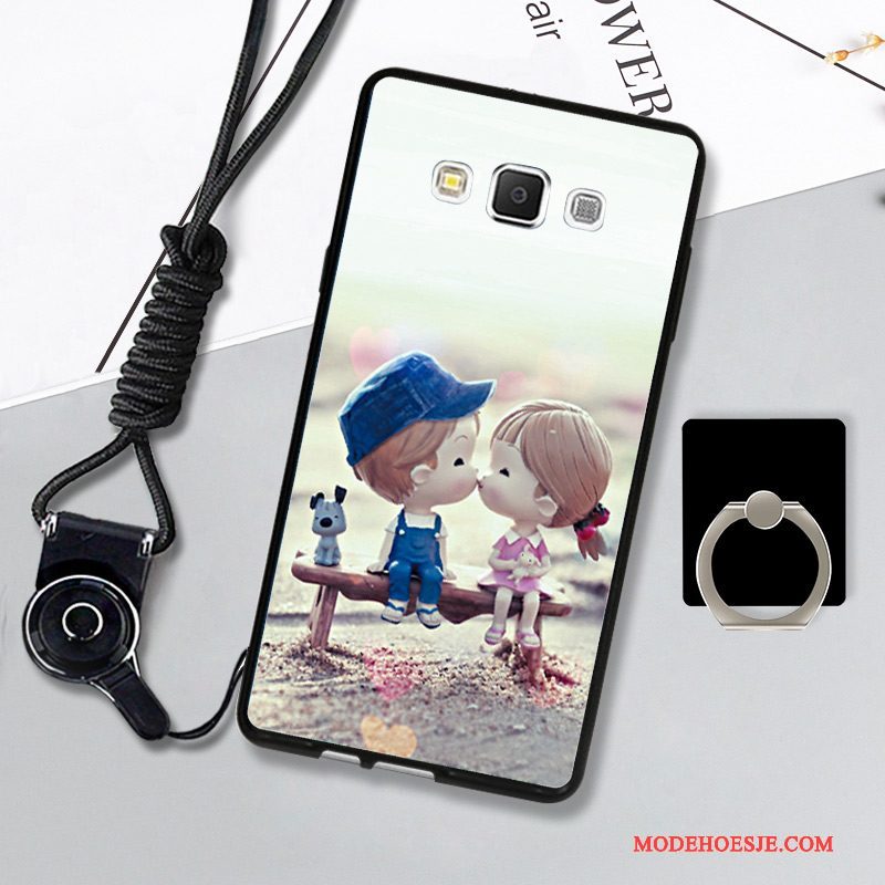 Hoesje Samsung Galaxy A7 2015 Bescherming Hangertelefoon, Hoes Samsung Galaxy A7 2015 Siliconen