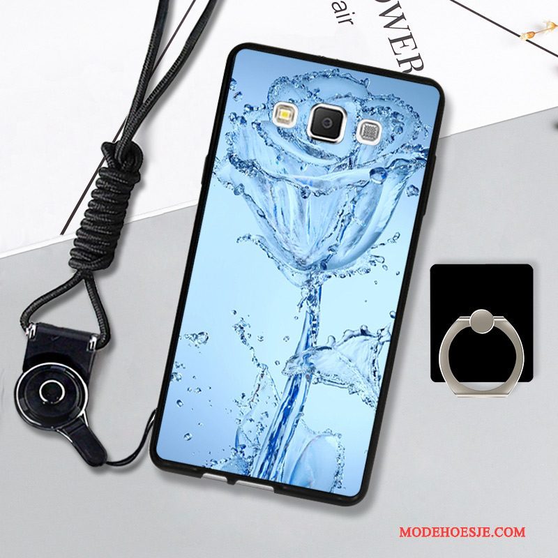 Hoesje Samsung Galaxy A7 2015 Bescherming Hangertelefoon, Hoes Samsung Galaxy A7 2015 Siliconen