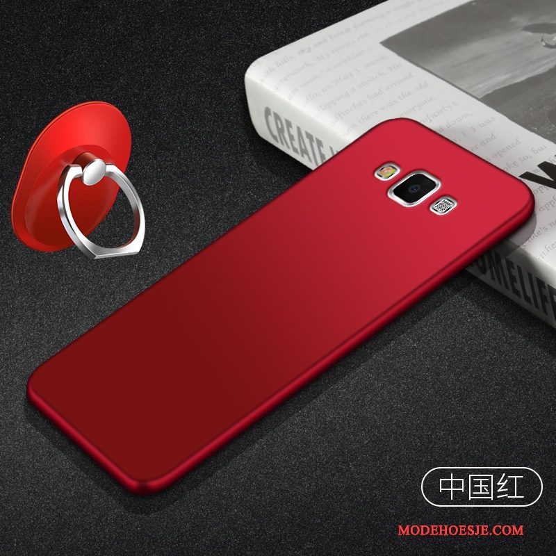 Hoesje Samsung Galaxy A7 2015 Bescherming Schrobben Nieuw, Hoes Samsung Galaxy A7 2015 Zakken Telefoon Rood