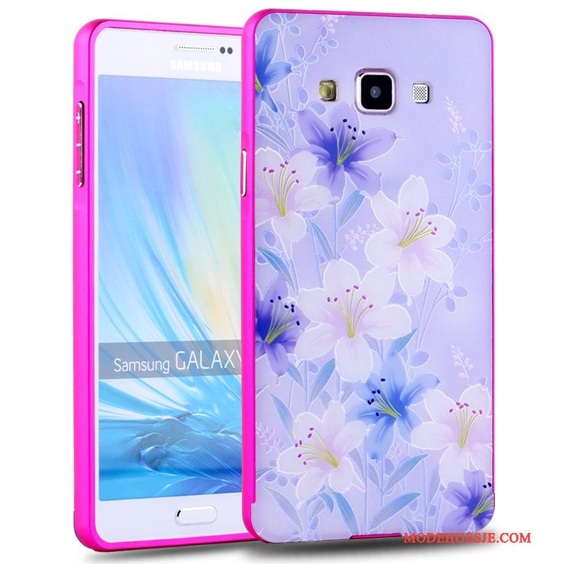 Hoesje Samsung Galaxy A7 2015 Spotprent Mooie Trend, Hoes Samsung Galaxy A7 2015 Zakken Telefoon Hard