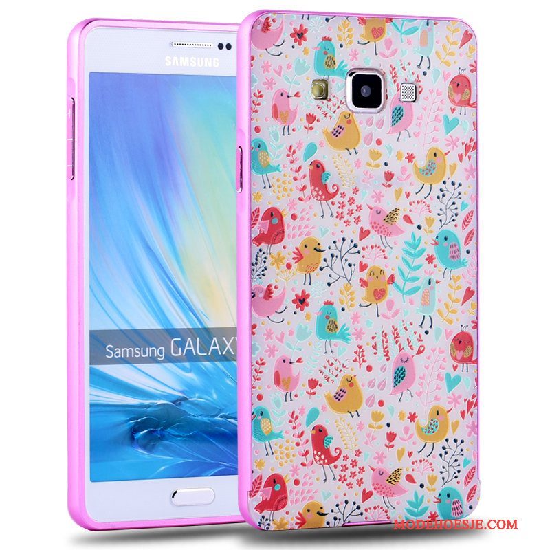 Hoesje Samsung Galaxy A7 2015 Spotprent Mooie Trend, Hoes Samsung Galaxy A7 2015 Zakken Telefoon Hard