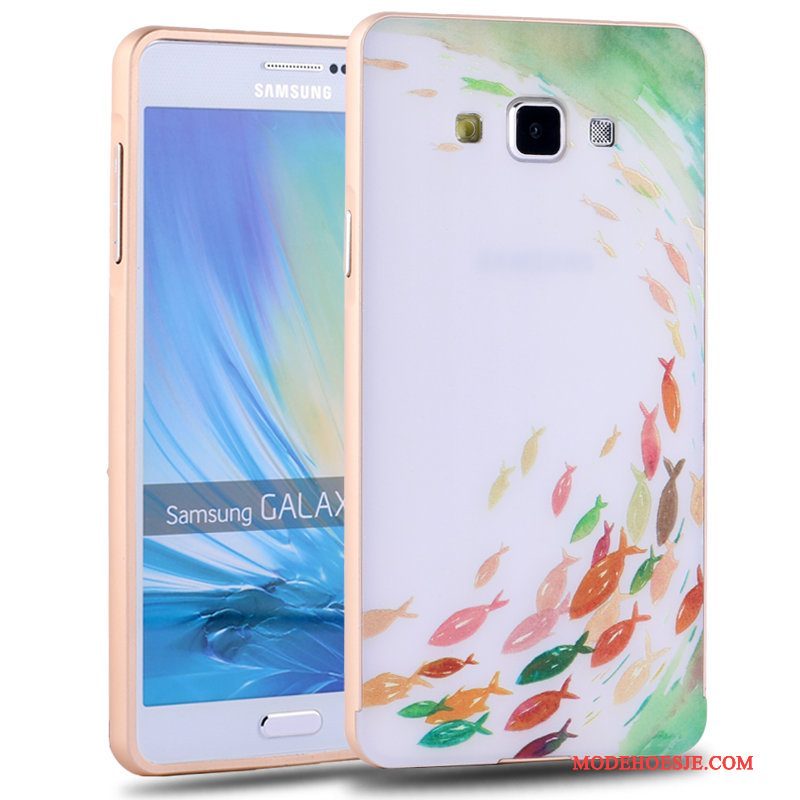 Hoesje Samsung Galaxy A7 2015 Spotprent Mooie Trend, Hoes Samsung Galaxy A7 2015 Zakken Telefoon Hard