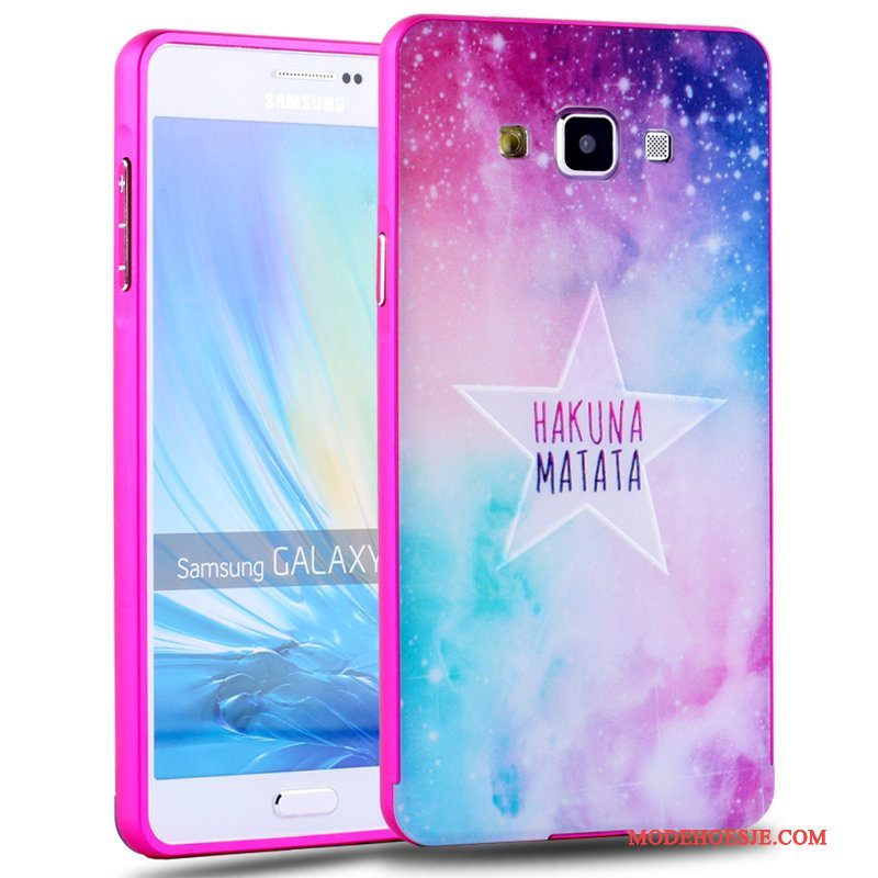 Hoesje Samsung Galaxy A7 2015 Spotprent Mooie Trend, Hoes Samsung Galaxy A7 2015 Zakken Telefoon Hard