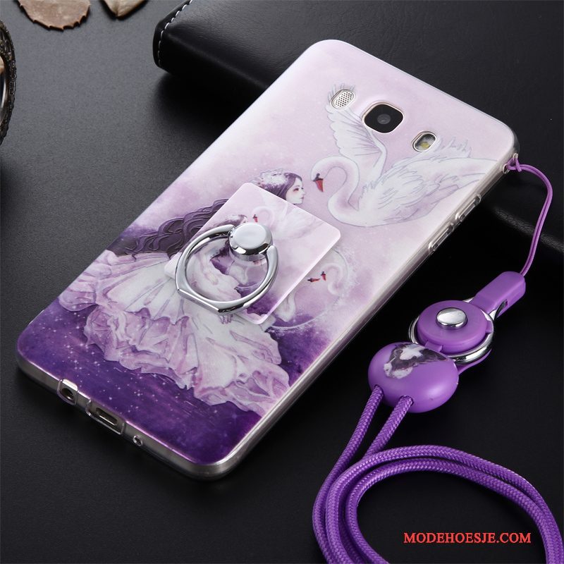 Hoesje Samsung Galaxy A7 2015 Zacht Hanger Ring, Hoes Samsung Galaxy A7 2015 Bescherming Telefoon Trend