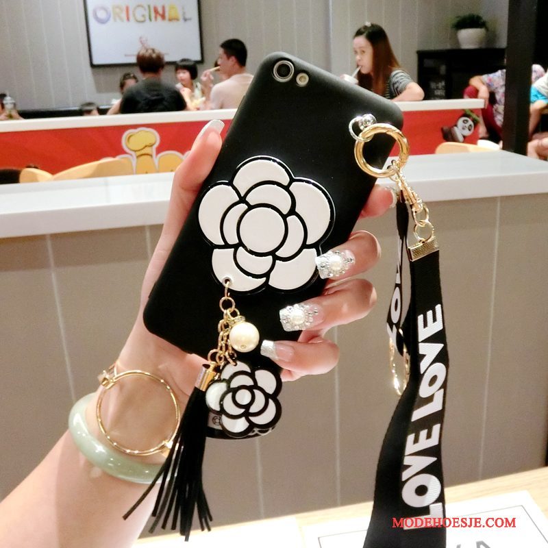 Hoesje Samsung Galaxy A7 2016 Scheppend Hanger Trend, Hoes Samsung Galaxy A7 2016 Siliconen Telefoon Bloemen