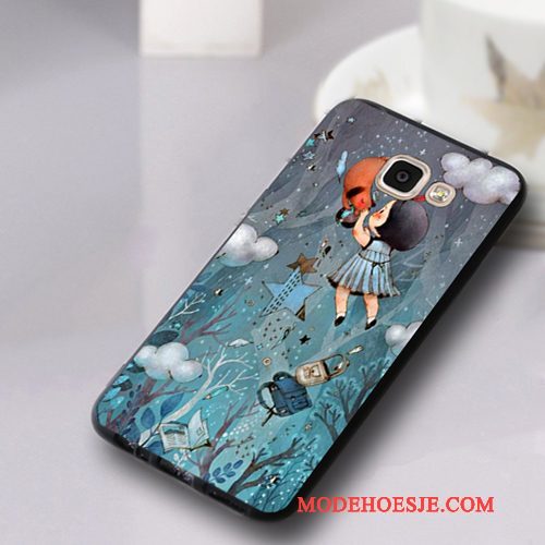 Hoesje Samsung Galaxy A7 2016 Zacht Anti-falltelefoon, Hoes Samsung Galaxy A7 2016 Kleur Schrobben