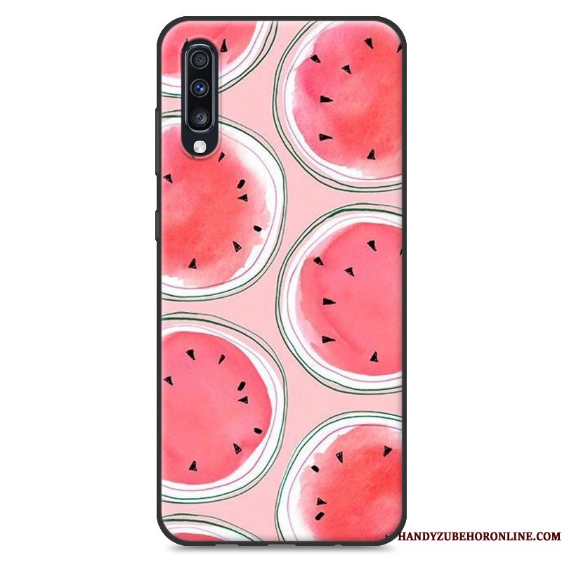 Hoesje Samsung Galaxy A70 Bescherming Landschap Nieuw, Hoes Samsung Galaxy A70 Geschilderd Eenvoudige Blauw