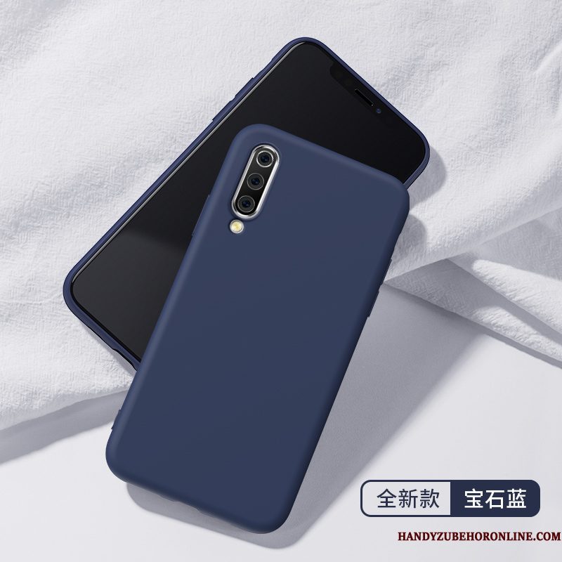 Hoesje Samsung Galaxy A70 Bescherming Trend Blauw, Hoes Samsung Galaxy A70 Zacht Jeugd Anti-fall