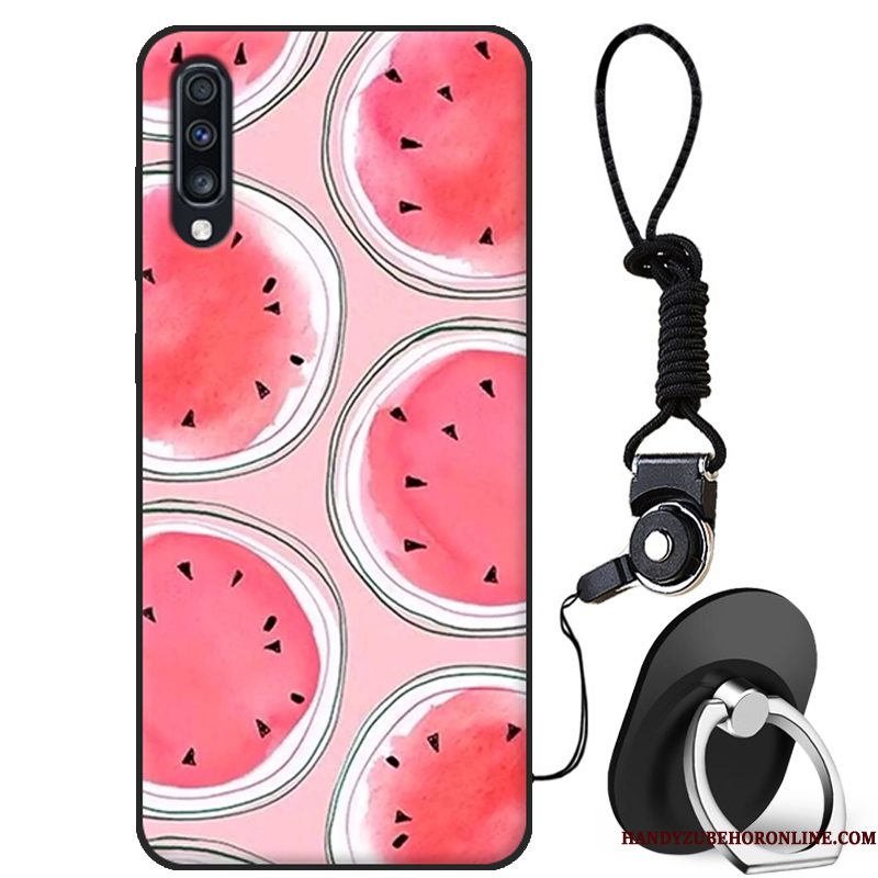 Hoesje Samsung Galaxy A70 Scheppend Trendy Merk Anti-fall, Hoes Samsung Galaxy A70 Siliconen Telefoon Persoonlijk