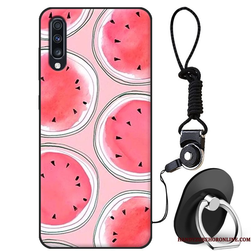 Hoesje Samsung Galaxy A70 Scheppend Trendy Merk Anti-fall, Hoes Samsung Galaxy A70 Siliconen Telefoon Persoonlijk