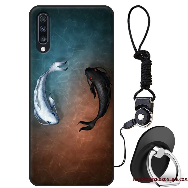 Hoesje Samsung Galaxy A70 Scheppend Trendy Merk Anti-fall, Hoes Samsung Galaxy A70 Siliconen Telefoon Persoonlijk