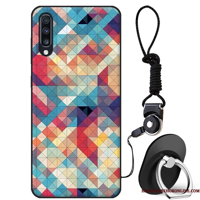 Hoesje Samsung Galaxy A70 Scheppend Trendy Merk Anti-fall, Hoes Samsung Galaxy A70 Siliconen Telefoon Persoonlijk