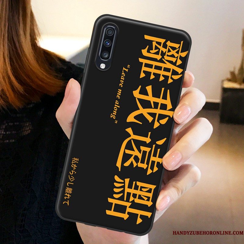 Hoesje Samsung Galaxy A70 Zacht Telefoon Blauw, Hoes Samsung Galaxy A70 Siliconen