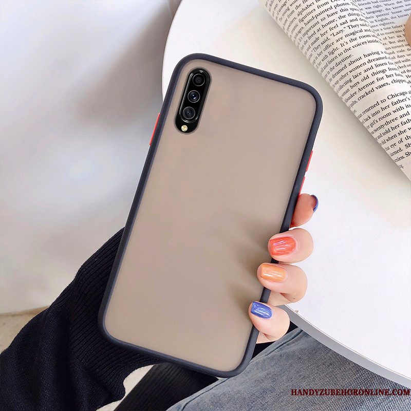 Hoesje Samsung Galaxy A70s Bescherming Telefoon Hard, Hoes Samsung Galaxy A70s Scheppend Schrobben Doorzichtig