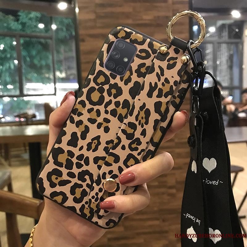 Hoesje Samsung Galaxy A71 Scheppend Telefoon Vers, Hoes Samsung Galaxy A71 Zacht Hanger Bloemen