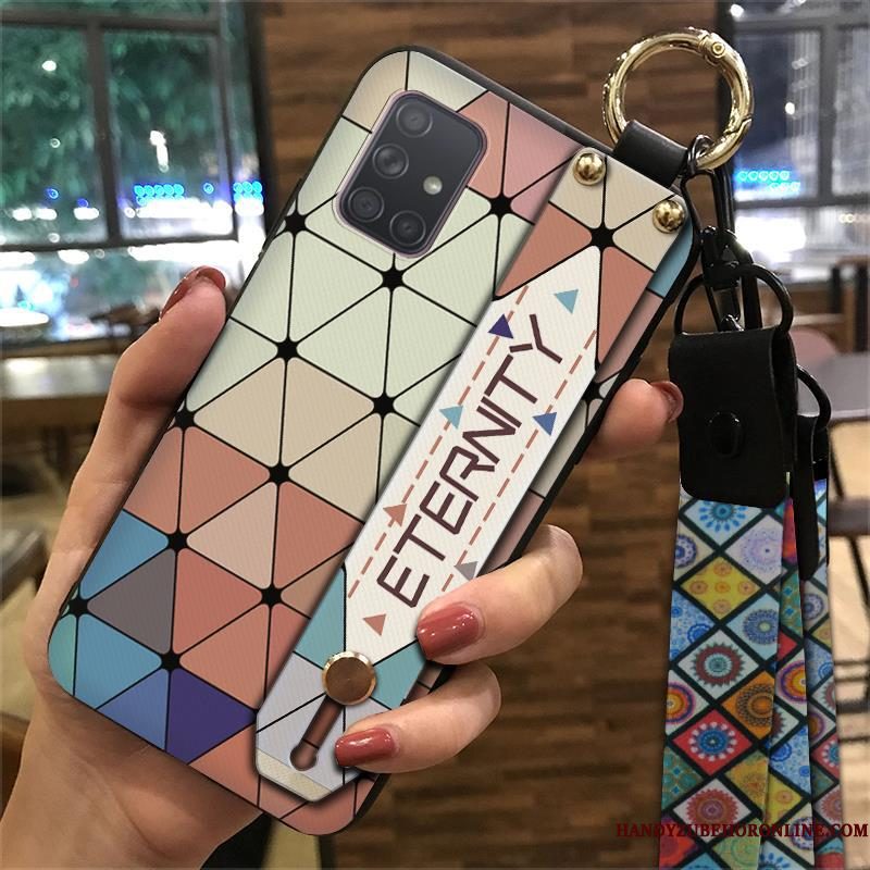 Hoesje Samsung Galaxy A71 Zacht Chinese Stijl Wind, Hoes Samsung Galaxy A71 Bescherming Telefoon Hanger