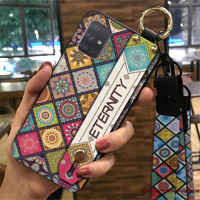 Hoesje Samsung Galaxy A71 Zacht Chinese Stijl Wind, Hoes Samsung Galaxy A71 Bescherming Telefoon Hanger