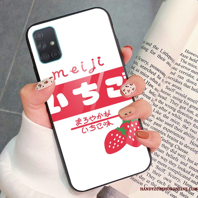 Hoesje Samsung Galaxy A71 Zakken Kunst Anti-fall, Hoes Samsung Galaxy A71 Bescherming Glas Trend