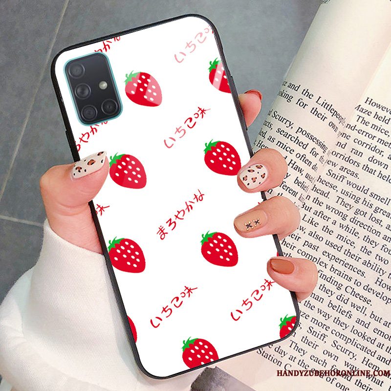 Hoesje Samsung Galaxy A71 Zakken Kunst Anti-fall, Hoes Samsung Galaxy A71 Bescherming Glas Trend