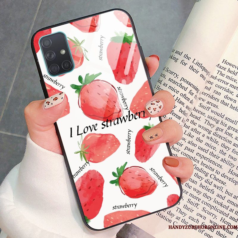 Hoesje Samsung Galaxy A71 Zakken Kunst Anti-fall, Hoes Samsung Galaxy A71 Bescherming Glas Trend