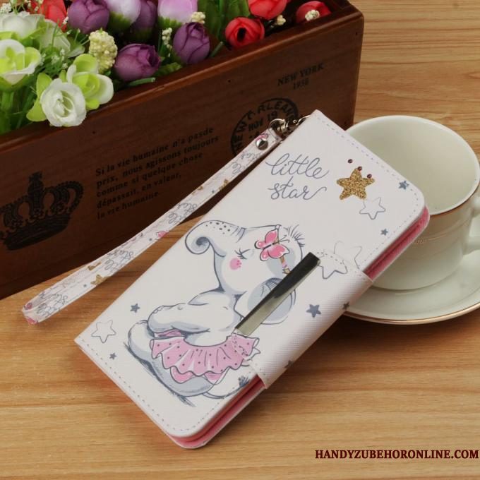 Hoesje Samsung Galaxy A8 2018 Zacht Hanger Grote, Hoes Samsung Galaxy A8 2018 Leer Kort Beren