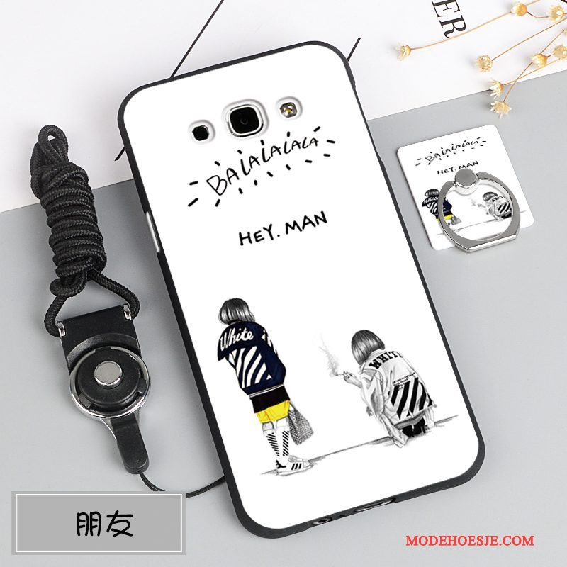 Hoesje Samsung Galaxy A8 Kleur Telefoon Anti-fall, Hoes Samsung Galaxy A8 Bescherming Trend