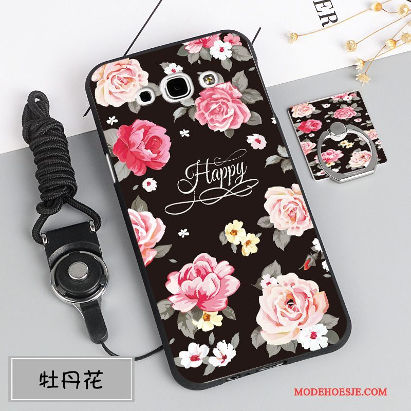 Hoesje Samsung Galaxy A8 Kleur Telefoon Anti-fall, Hoes Samsung Galaxy A8 Bescherming Trend