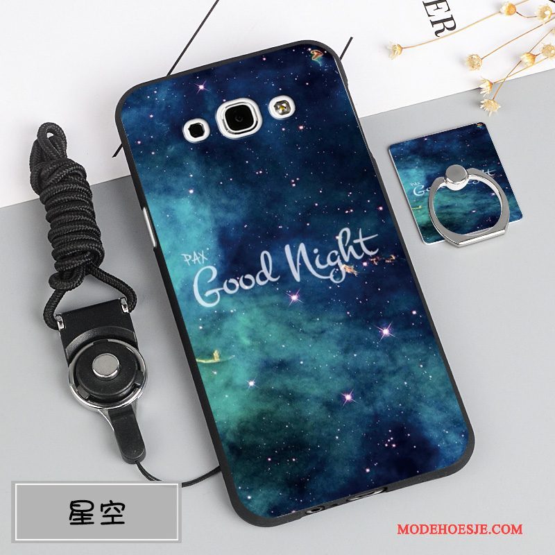 Hoesje Samsung Galaxy A8 Kleur Telefoon Anti-fall, Hoes Samsung Galaxy A8 Bescherming Trend