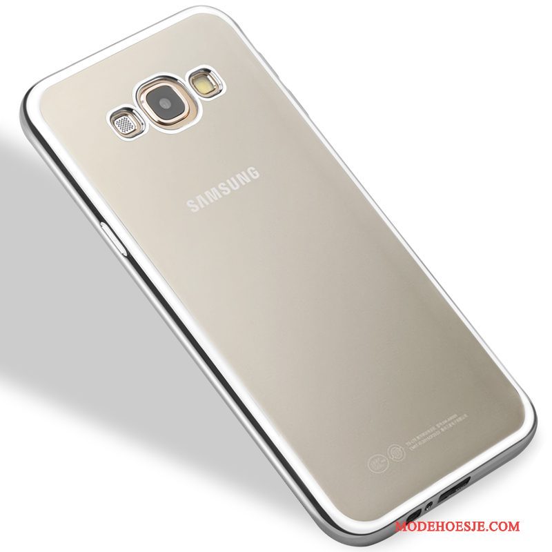 Hoesje Samsung Galaxy A8 Siliconen Anti-fall Trend, Hoes Samsung Galaxy A8 Zacht Telefoon Roze