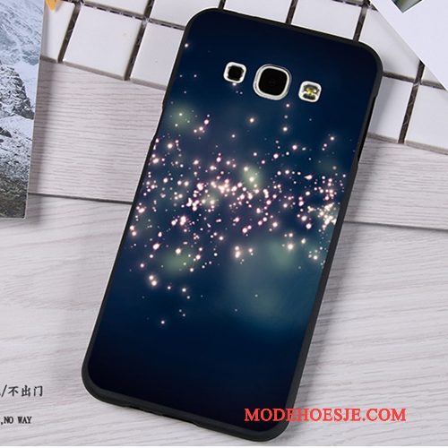 Hoesje Samsung Galaxy A8 Zacht Anti-fall Roze, Hoes Samsung Galaxy A8 Bescherming Lichttelefoon