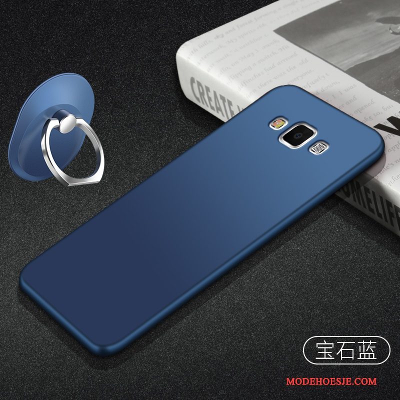 Hoesje Samsung Galaxy A8 Zacht Dun Anti-fall, Hoes Samsung Galaxy A8 Bescherming Trend Rood
